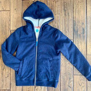 Boys Size 11-12 Mini Boden Borg-lined fleece